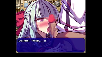 Hentai scene from de hentai game mage academy