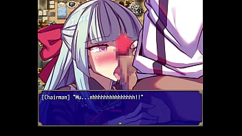 Hentai scene from de hentai game mage academy