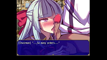 Hentai scene from de hentai game mage academy