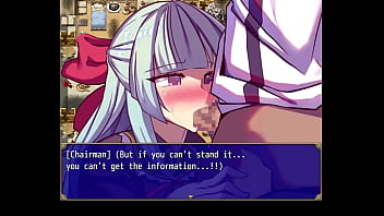 Hentai scene from de hentai game mage academy