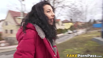 The sexy college student agreed to treat me to a blowjob and then she let me touch her natural perky boobs