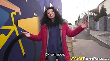 The sexy college student agreed to treat me to a blowjob and then she let me touch her natural perky boobs