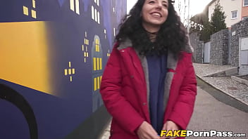 The sexy college student agreed to treat me to a blowjob and then she let me touch her natural perky boobs