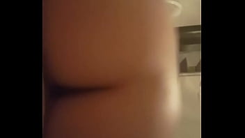 Girlfriend reverse cock riding