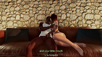 Chica sexy engañada en la playa sub esp eng 3dxchat