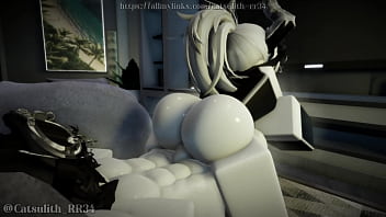 Horny girl gets fucked around the room until we are sweating~