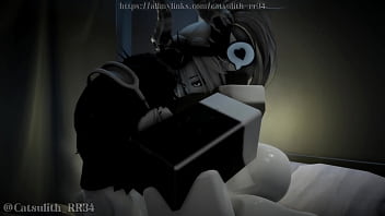 Horny girl gets fucked around the room until we are sweating~