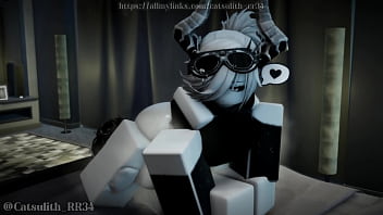 Horny girl gets fucked around the room until we are sweating~