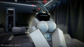 Horny girl gets fucked around the room until we are sweating~