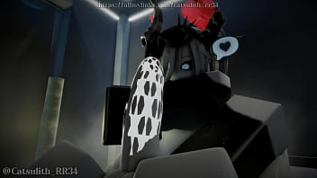 Horny girl gets fucked around the room until we are sweating~