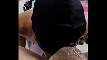 Princess doesn't miss an inch as she drags her tongue from my ass️balls️cock and back down again tha