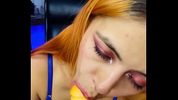 Masturbating on an office chair like a fucking secretary outside your office