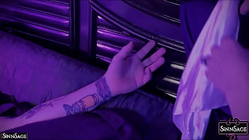 Horny nympho sinn sage sucking and riding her lover's big hard cock