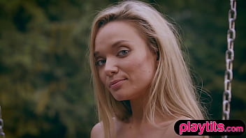 Slender blonde russian cougar strips naked outdoors to expose her bubble butt Slender blonde russian cougar strips naked outdoors to expose her bubble butt