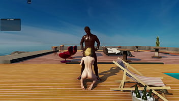 Blowjob bbc blonde slut only suck big black cock