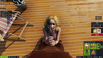 Blowjob bbc blonde slut only suck big black cock