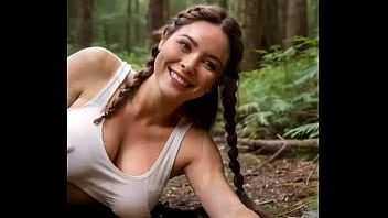 Beautiful Busty Brunette In Brown Leather Hotpants Getting Fucked On A Mountain After A Hike Ai Generated Porn Dream thumbnail