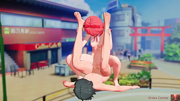 She found you doing it in public and wanted a turn