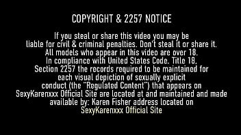 Naughty karen fisher & hot carmen bond oil up their curvaceous bodies