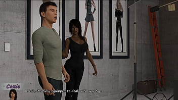 Big city pleasures 33 meeting hot big boobed brunette in the bar again