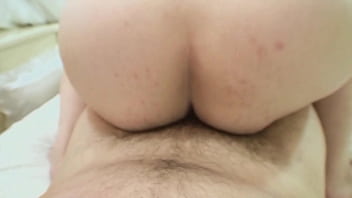 Chubby asian with black hair yasuko watanabe pleases a guy and then herself