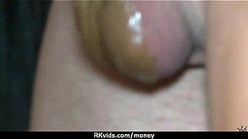 Sex for cash turns shy girl into a slut 22