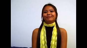 Asian sweetheart swanny has a hardcore casting call interview