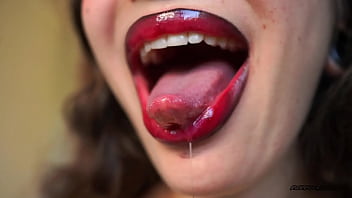 Drool dripping from my tongue 6