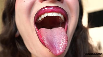 Drool dripping from my tongue 6