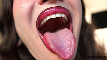 Drool dripping from my tongue 6