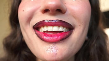 Drool dripping from my tongue 6