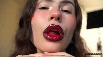 Drool dripping from my tongue 6