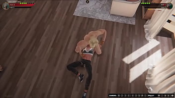 Johnny walker vs ash nf3d mma mixed combat maledom