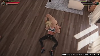 Johnny walker vs ash nf3d mma mixed combat maledom