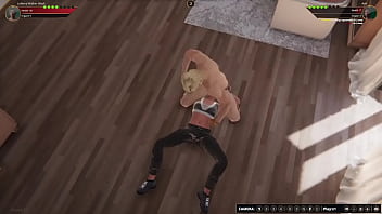 Johnny walker vs ash nf3d mma mixed combat maledom