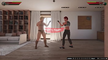 Johnny walker vs ash nf3d mma mixed combat maledom