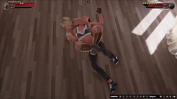 Johnny walker vs ash nf3d mma mixed combat maledom