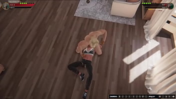 Johnny walker vs ash nf3d mma mixed combat maledom