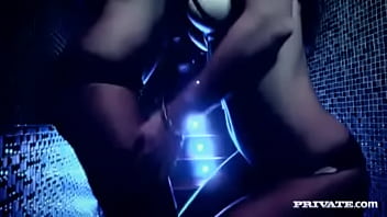 Busty cathy takes on two men who give her a double penetration