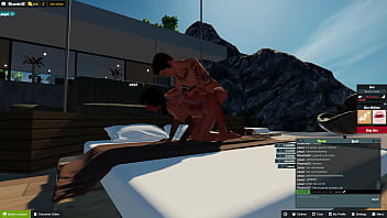 Comendo a amiguinha nova do jogo