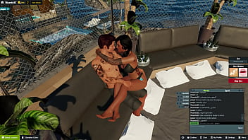 Comendo a amiguinha nova do jogo