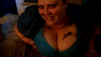 Bubbles going crazy on her hubby's cock