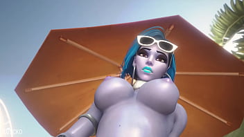 Video game beach sex