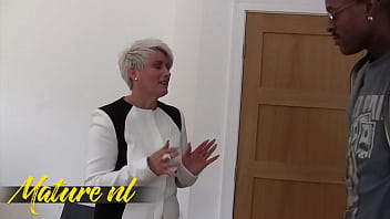 This british milf knows how to handle a big black cock