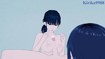 Asa mitaka and quanxi intense sex chainsaw man hentai