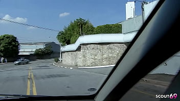 Tan lines latina bitch with pussy tattoo get her asshole fucked at first date without condom