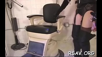 Aged whore disciplined