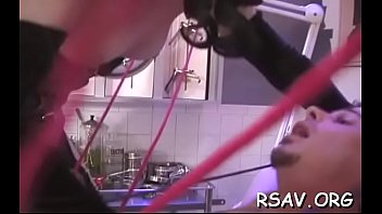 Aged whore disciplined