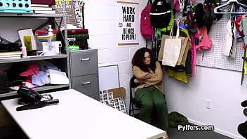 Crime leads to creampie for black spinner