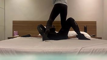 Ballbusting in bed part 2